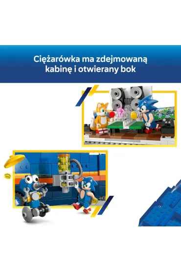 LEGO Sonic the Hedgehog Sonic i pojazd do zada� specjalnych 77006