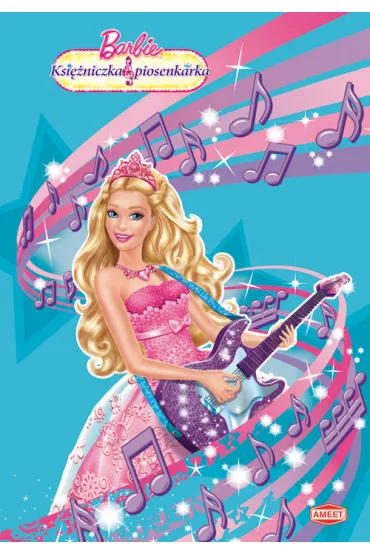 Kolorowanka Barbie. Ksi�niczka i piosenkarka