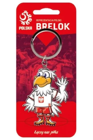Pan Dragon Brelok Pi�ka no�na, Reprezentacja Polski - Orze�ek ILP-APN-BRE-A-05