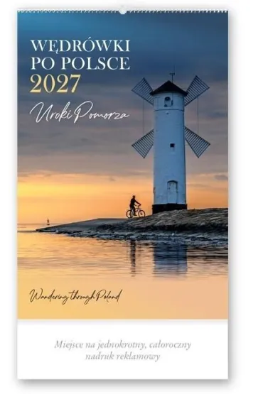 Lucrum Kalendarz 2027 reklamowy W�dr�wki po Polsce