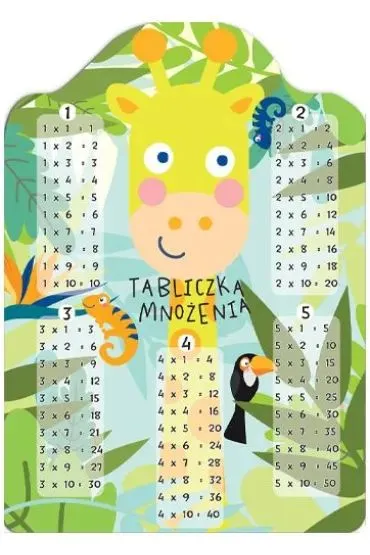 Henry Karta tabliczka mno�enia A5 �yrafa