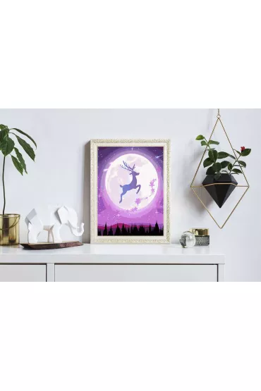 Twoje Hobby Malowanie po numerach - Bajkowy jele� 40x50cm