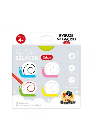 CzuCzu D�uuugie rysowanki Rysuj� szlaczki �atwe 4+