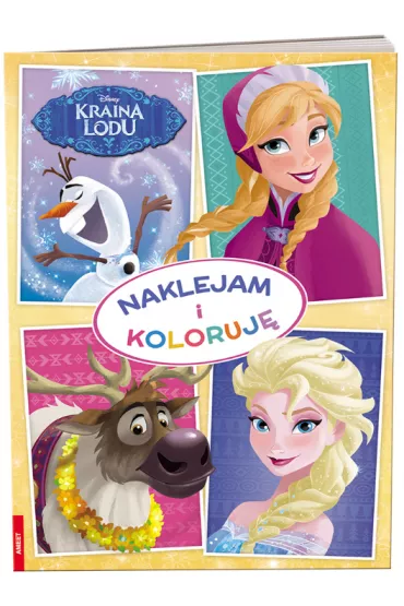 Kraina lodu. Naklejam i Koloruj�