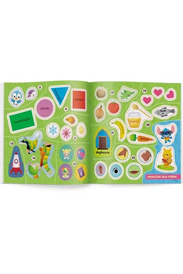 Disney Maluch Elementarz angielskiego �wiczenia HOP-9207