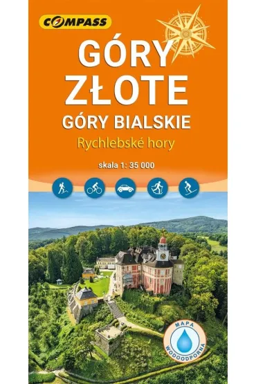 G�ry Z�ote. Mapa turystyczna w skali 1:35 000 (wersja wodoodporna)