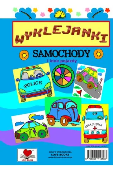 Wyklejanki. Samochody i inne pojazdy - Agnieszka Wile�ska
