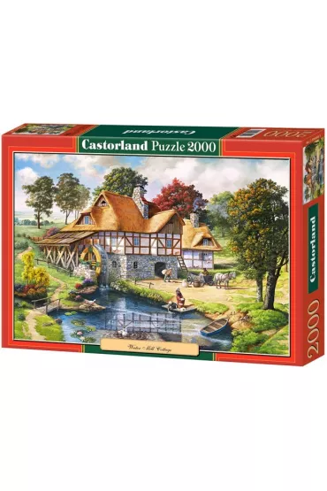 Puzzle 2000 el. Water Mill Cottage Castorland