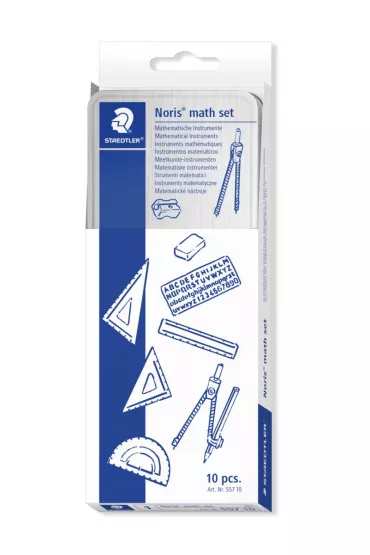 Staedtler Zestaw geometryczny w metalowym pudeku