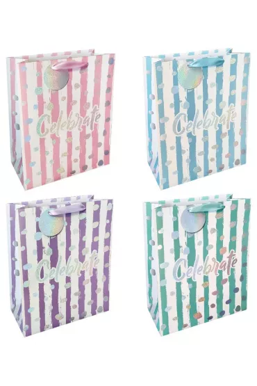 incood. Torba prezentowa Celebrate pastelowa 26 x 32 cm