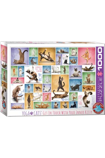 Puzzle 1000 el. Joga koty Eurographics