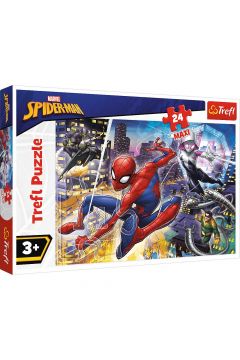 Puzzle maxi 24 el. Nieustraszony Spider-Man Trefl