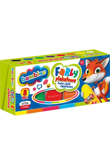 St. Majewski Farby plakatowe Bambino 8x20ml