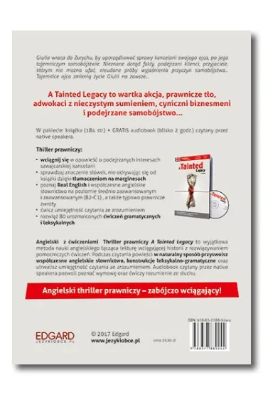 A Tainted Legacy. Angielski thriller prawniczy z �wiczeniami. Poziom B2-C1 - Christopher Stewart Wallace