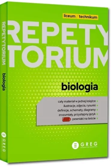 Biologia. Repetytorium. Liceum i technikum 2026 - Maciej Miko�ajczyk, Jolanta Zygmunt, Kornelia W�jcik