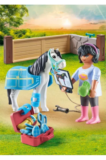 Playmobil Horses of Waterfall Hipoterapeuta 71497