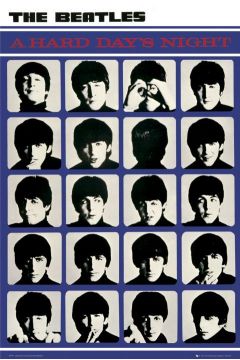 The Beatles Hard Days Night - plakat 61x91,5 cm