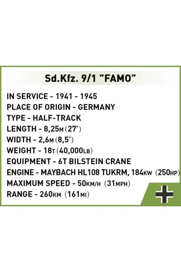 HC WWII Sd.Kfz. 9/1 Famo