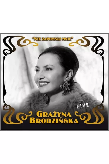Nie zapomnij mnie CD - Gra�yna Brodzi�ska