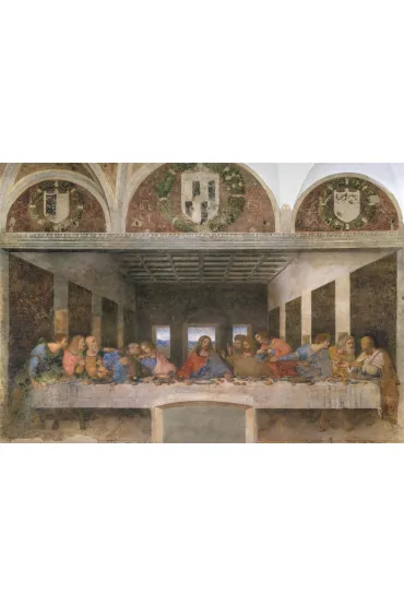 Puzzle 1000 el. Museum Leonardo: Cenacolo Clementoni