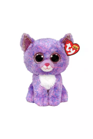 Beanie Boos Cassidy. Lawendowy kot 24 cm Ty