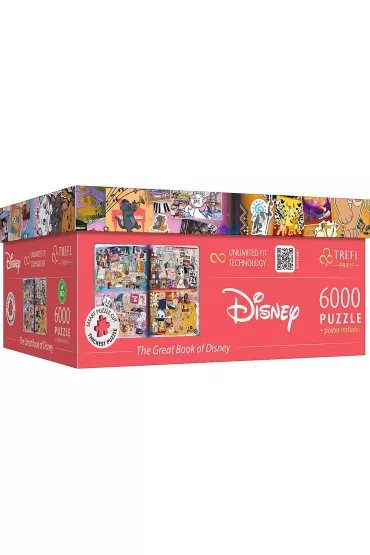 Puzzle 6000 el. Disney Magical Book of Fairytales Trefl