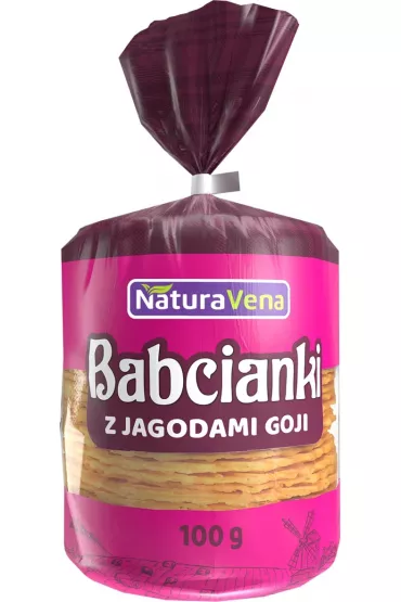 NaturaVena Babcianki z jagodami goji 100 g