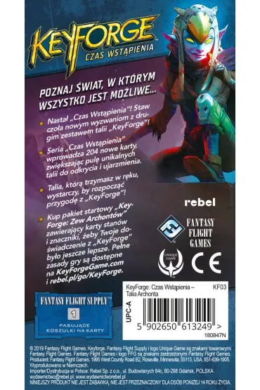 KeyForge. Czas Wst�pienia. Talia Archonta - Garfield Richard
