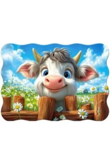 Puzzle 30 el. Lovely Cow Castorland