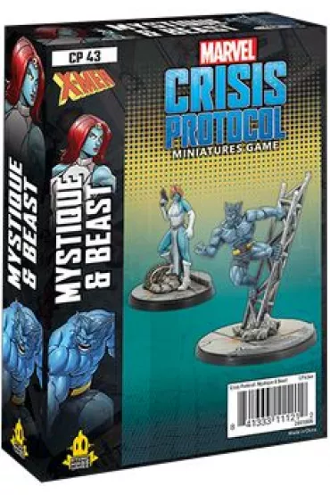 Marvel Crisis Protocol. Beast & Mystique Atomic Mass Games