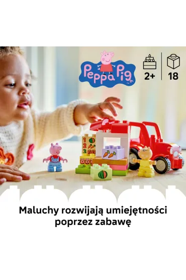 LEGO DUPLO Peppa Pig Ci�gnik i rynek 10468
