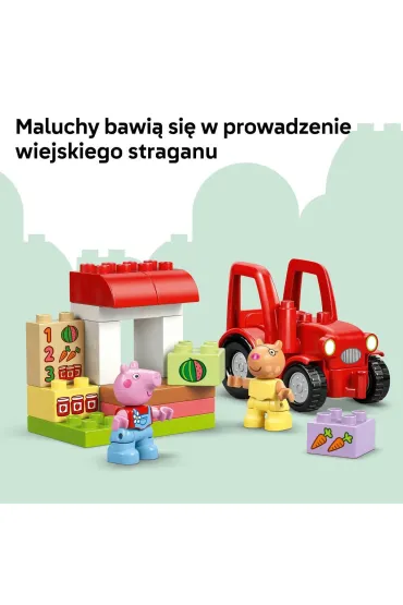 LEGO DUPLO Peppa Pig Ci�gnik i rynek 10468