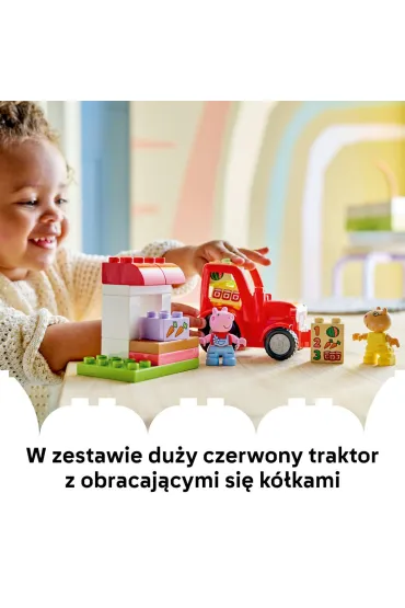 LEGO DUPLO Peppa Pig Ci�gnik i rynek 10468