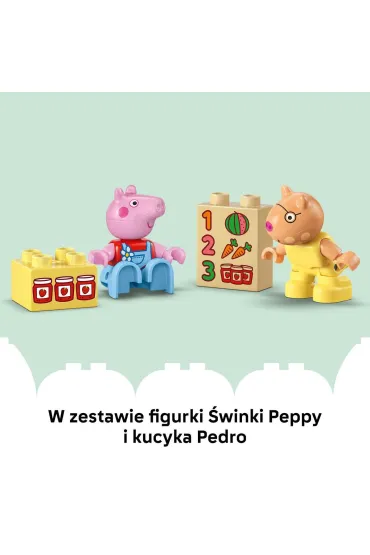 LEGO DUPLO Peppa Pig Ci�gnik i rynek 10468