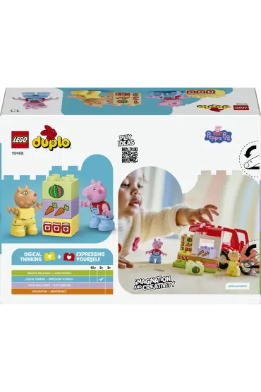 LEGO DUPLO Peppa Pig Ci�gnik i rynek 10468