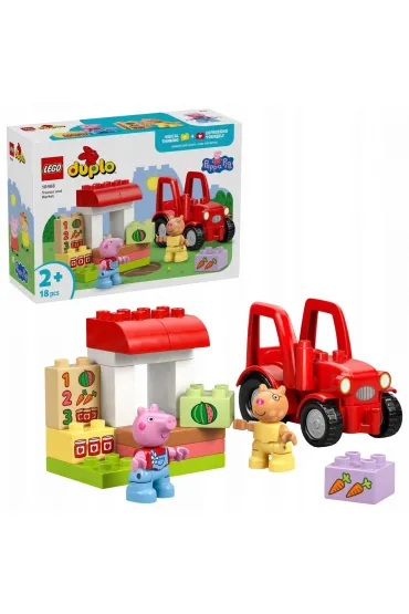 LEGO DUPLO Peppa Pig Ci�gnik i rynek 10468