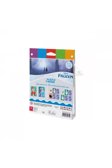 Shuffle. Aqua game Disney Frozen Cartamundi