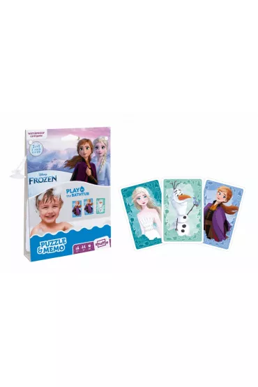 Shuffle. Aqua game Disney Frozen Cartamundi