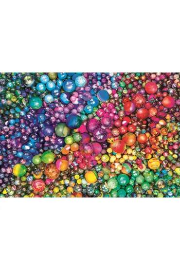 Puzzle 1000 el. Compact Colorboom Marbles Clementoni