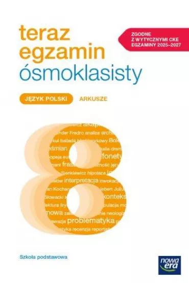 Pakiet Teraz egzamin �smoklasisty. J�zyk polski. Repetytorium i Arkusze