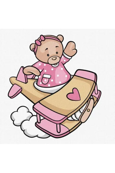 Ideyka Malowanie po numerach -Rozwinicie skrzyde Kids