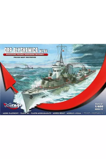 Okr�t ORP B�yskawica wz. 44 Mirage Hobby
