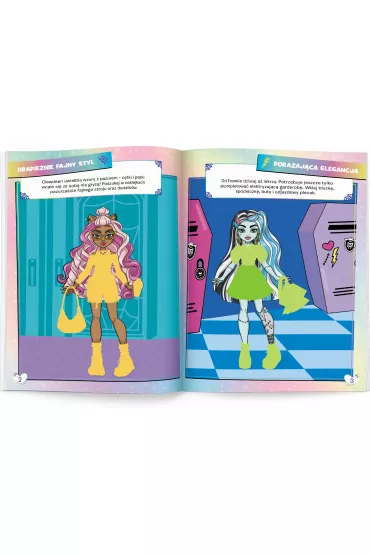 Monster High. Brokatowe ubieranki