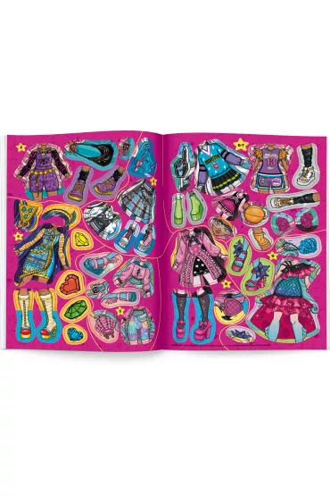 Monster High. Brokatowe ubieranki
