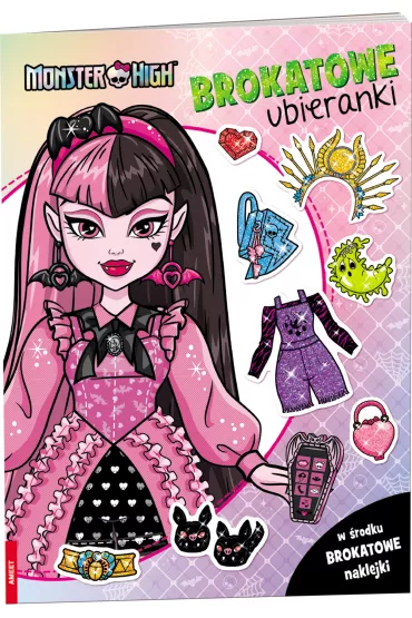 Monster High. Brokatowe ubieranki