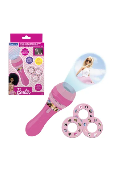 Latarka z projektorem Barbie Lexibook LTC050BB