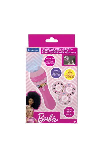 Latarka z projektorem Barbie Lexibook LTC050BB