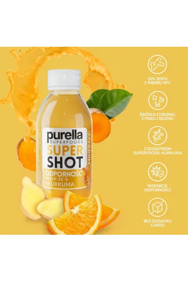 Purella Super Shot Odporno�� imbir + kurkuma 100 ml