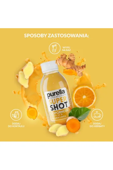 Purella Super Shot Odporno�� imbir + kurkuma 100 ml