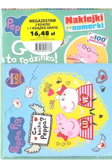 Zestaw 3 ksi��eczek: �winka Peppa